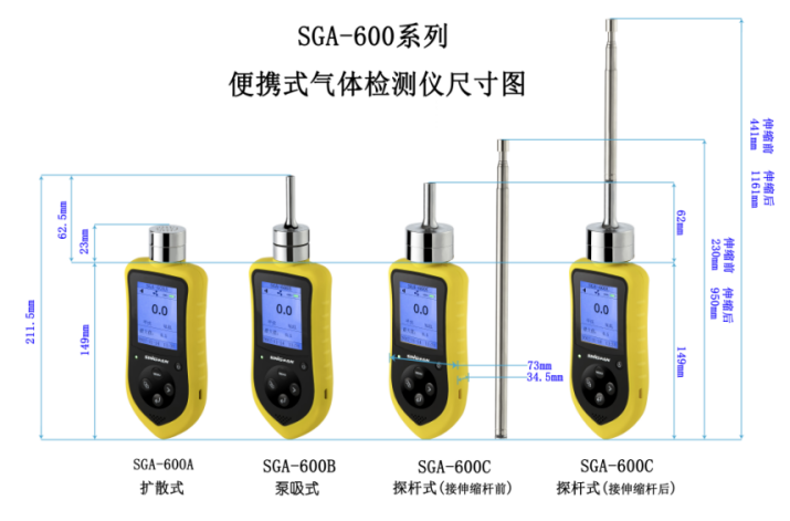 手持式三氟化硼检漏仪