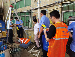 市政巡检专用便携式六合一气体检测仪