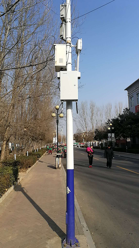 马路边网格化空气质量监测站