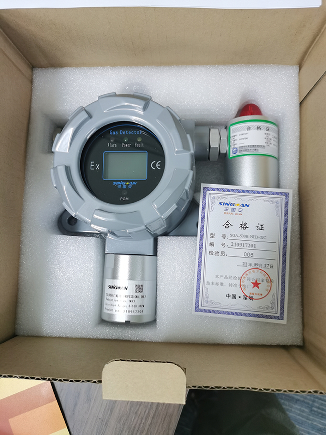 批量出货固定式氨气检测仪实拍
