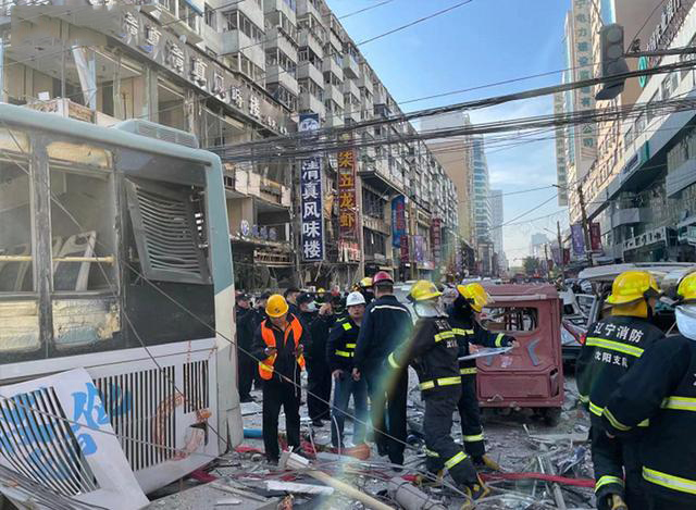 沈阳一饭店燃气爆炸事故