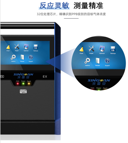 便携式八合一气体检测仪