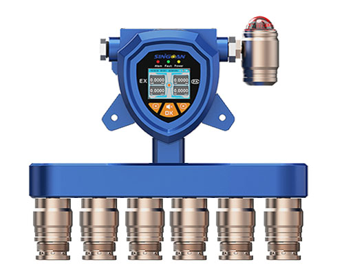 固定式六合一气体检测仪