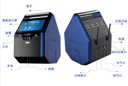 手提式空气质量监测微型站