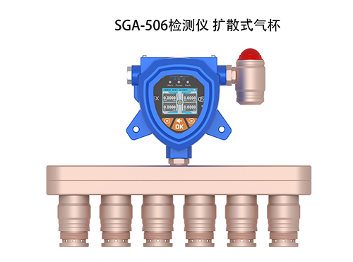 扩散式六合一氟化氢气体探测仪