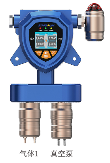 固定一体泵吸式苯气体传感器探头