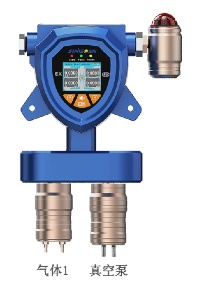 固定一体泵吸式硅氯仿气体检测仪