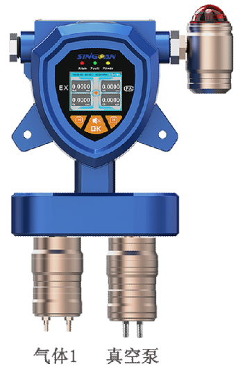 固定一体泵吸式可燃气体传感器探头