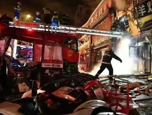 银川烧烤店燃气爆炸事故