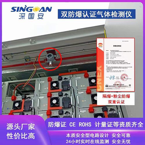 双防爆认证气体泄漏报警器