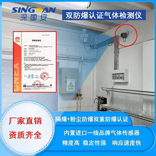 双防爆认证气体泄漏报警器