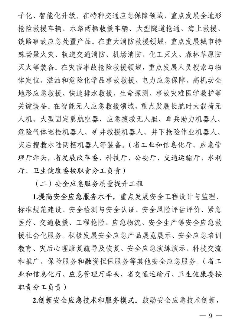 新兴产业集群行动计划