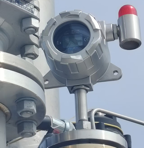 法兰式氢气检漏仪