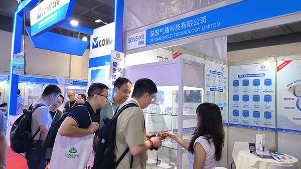 英国气盾可燃气体传感器展位