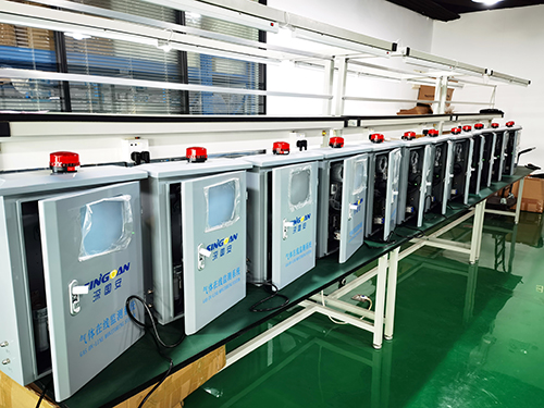 智能四合一气体检测仪系统