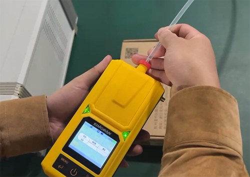 四合一气体检测仪调零教程