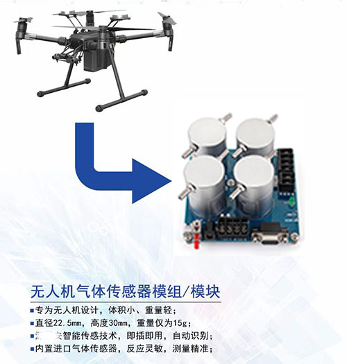 无人机专用PPB气体传感器 无人机专用PPB气体传感器
