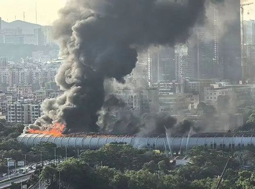 深圳南坪快速隧道隔音棚起火事故 深圳南坪快速隧道隔音棚起火事故