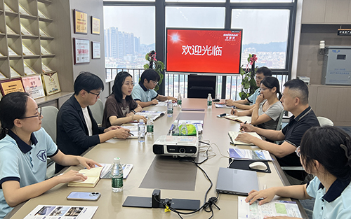 深圳职业技术大学云瞳项目团队来访深国安