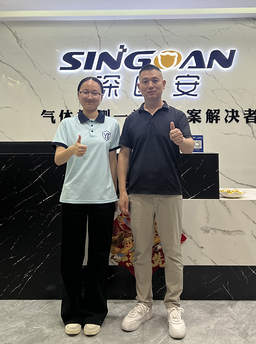  深圳职业技术大学云瞳项目团队来访深国安
