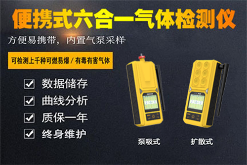 便携式四合一气体检测仪 便携式四合一气体检测仪